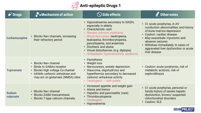 Anti-epileptic Drugs 1 - Gram Project